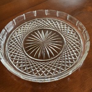 Waterford Lismore Cookie/Serving Plate 11” Signed